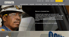 Desktop Screenshot of covanta.com